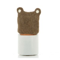 Eierwärmer BÄR, Filz Eierwärmer BÄR, Filz