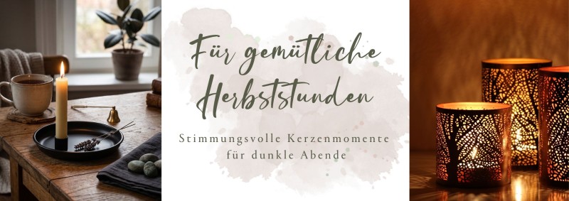 Stimmungsvolle Kerzen
