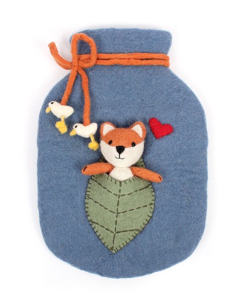 Kinderwärmflasche FUCHS, Filz
