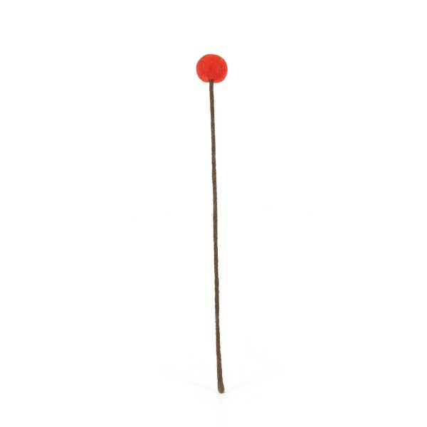 Blume POM GROSS ERDBEERROT, Filz