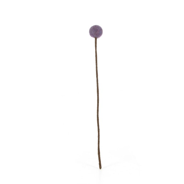 Blume POM GROSS MAUVE, Filz
