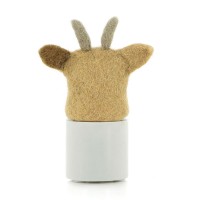 Eierwärmer ZIEGE, Filz Eierwärmer ZIEGE, Filz