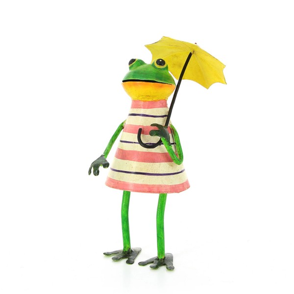 Figur FROSCH LOTTA, Metall