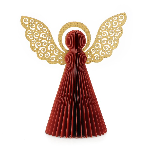 Dekofigur CHERUB Red groß, Papier