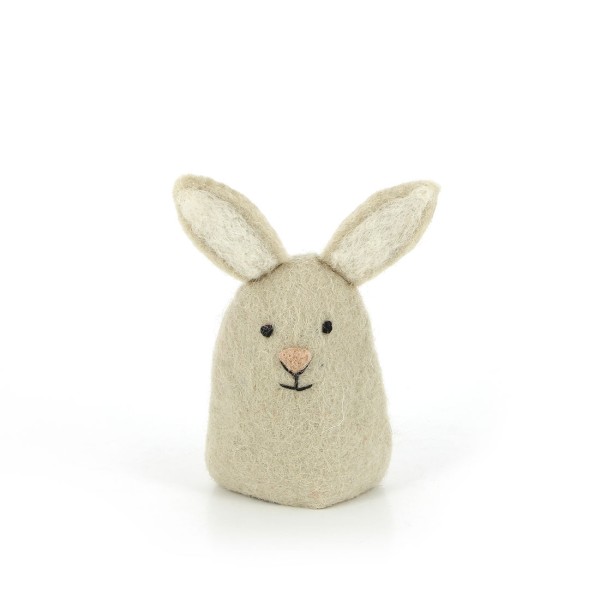 Eierwärmer HASE HELLBRAUN, Filz