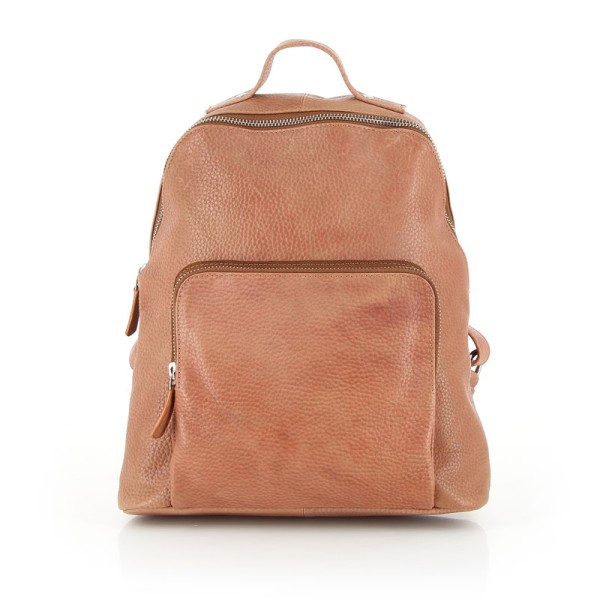 Rucksack CATO COGNAC, Leder