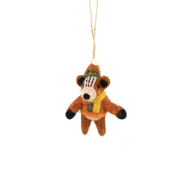 Anhänger TEDDY, Filz