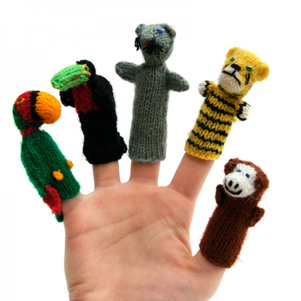 Fingerpuppe Gestrickt Fur S Kind Freizeit Globo Fair Trade