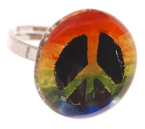 Ring PEACE, Glas