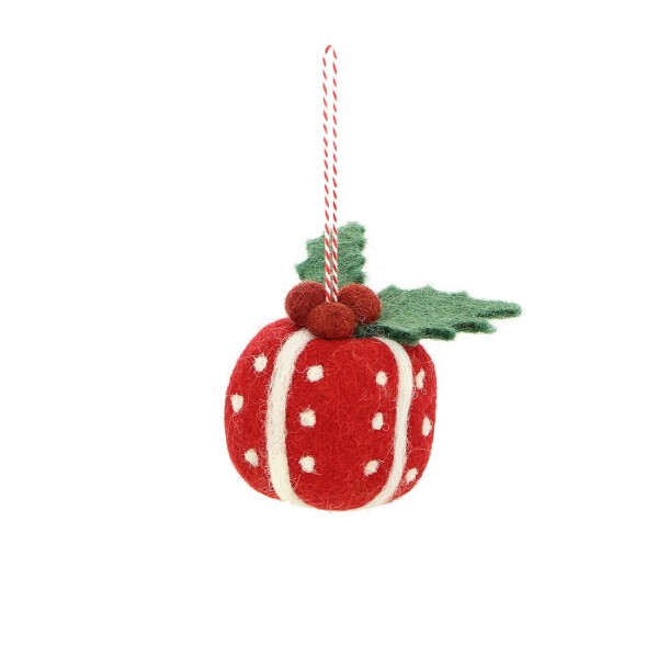 Anhänger GESCHENK, Filz