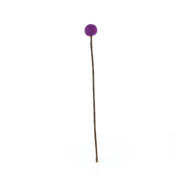 Blume POM GROSS VEILCHEN, Filz