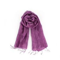 Schal AMETHYSTLILA, Seide