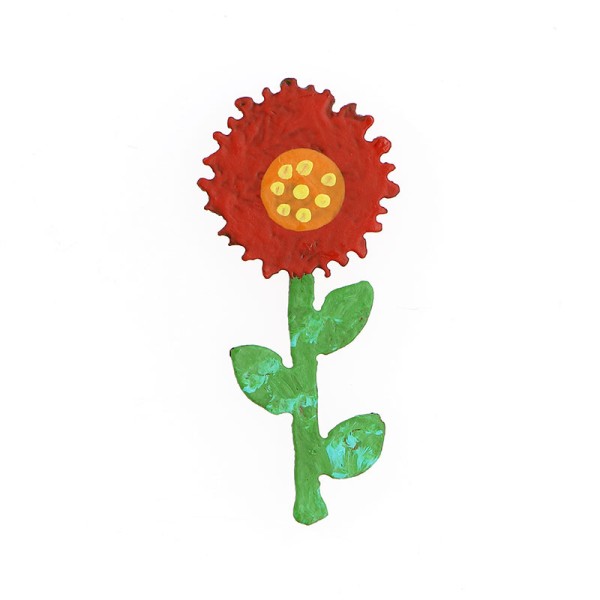 Magnet SONNENBLUME, Metall