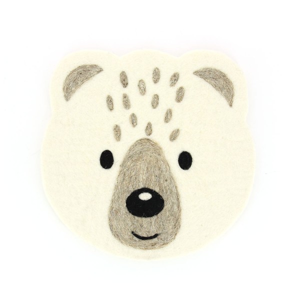 Kindersitzmatte EISBÄR, Filz