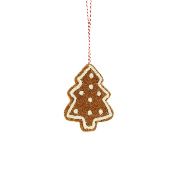 Anhänger LEBKUCHENBAUM, Filz