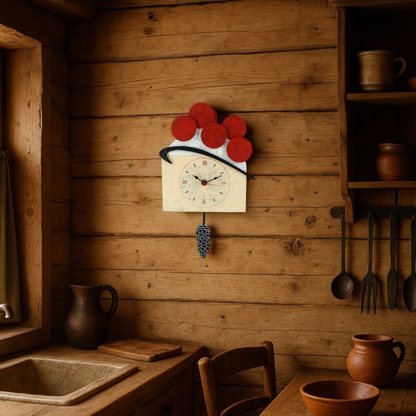 Wanduhr BOLLENHUT, Metall