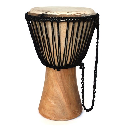 Trommel DJEMBE, Holz/Leder