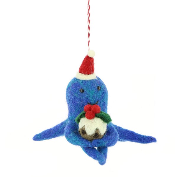 Anhänger OKTOPUS, Filz
