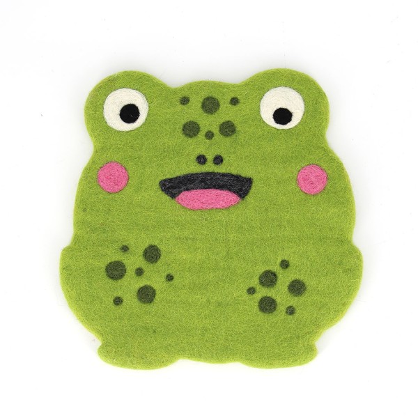 Kindersitzmatte FROSCH, Filz