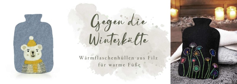 Wärmflaschenhüllen