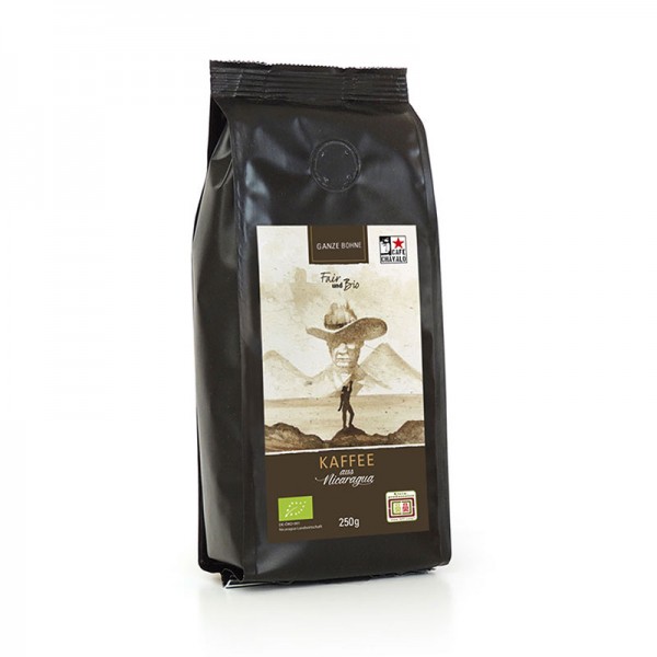 Bio-Kaffee CHAVALO, ganze Bohne