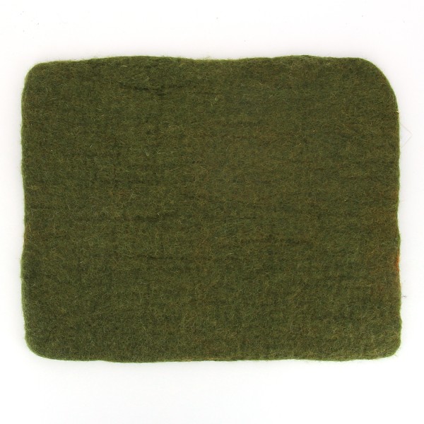 Sitzkissen RECHTECKIG OLIVE, Filz