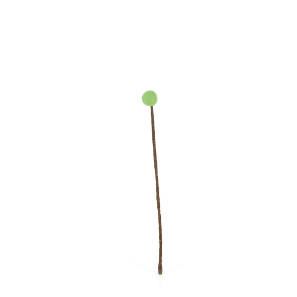Blume POM KLEIN APFELGRÜN, Filz