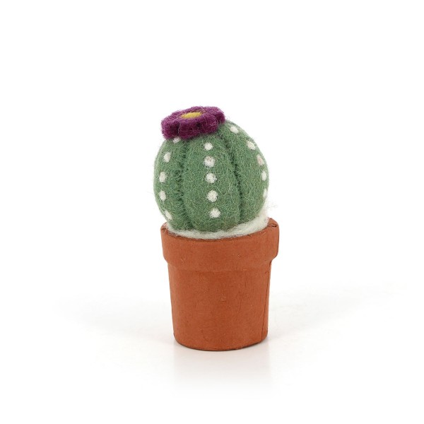 Deko KAKTUS II, Filz, Pappe