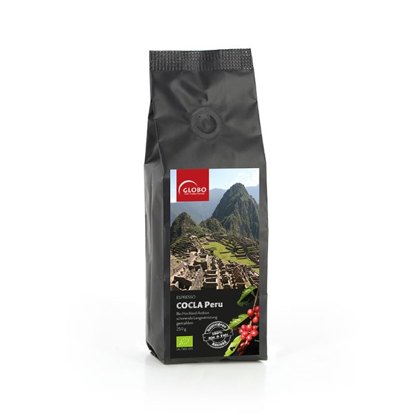 Bio-Espresso COCLA PERU, 250g gemahlen