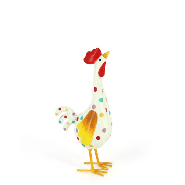 Figur HAHN PUNKTE, Metall