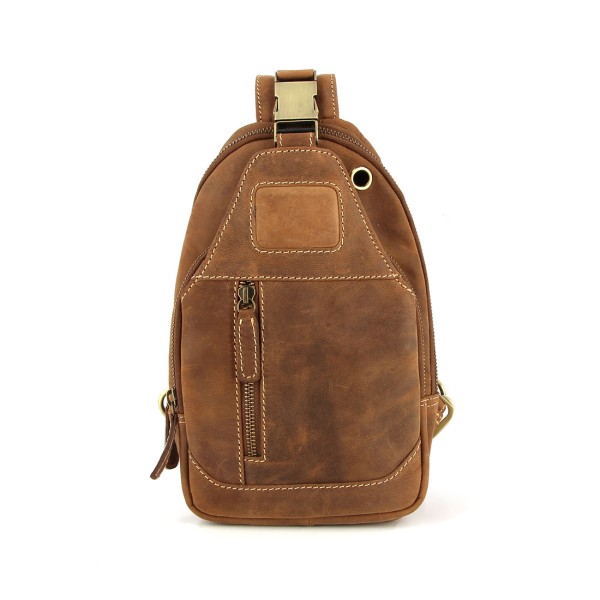 Sling Bag TOUR, Hunter-Ziegenleder