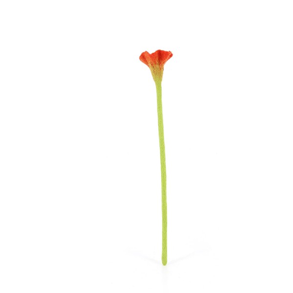 Blume ERDBEERROT, Filz